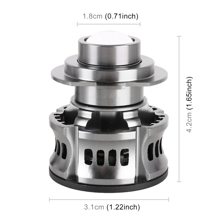 1 Pair H7 27W / DC12V Car Aluminum Alloy Flashing LED Headlight (Blue Light) - LED Headlamps by PMC TechLife | Online Shopping South Africa | PMC TechLife | Buy Now Pay Later Mobicred