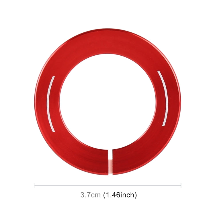 Car Engine Start Key Push Button Ring Trim Sticker for Infiniti (Red) - Decoration Rings by PMC TechLife | Online Shopping South Africa | PMC TechLife | Buy Now Pay Later Mobicred