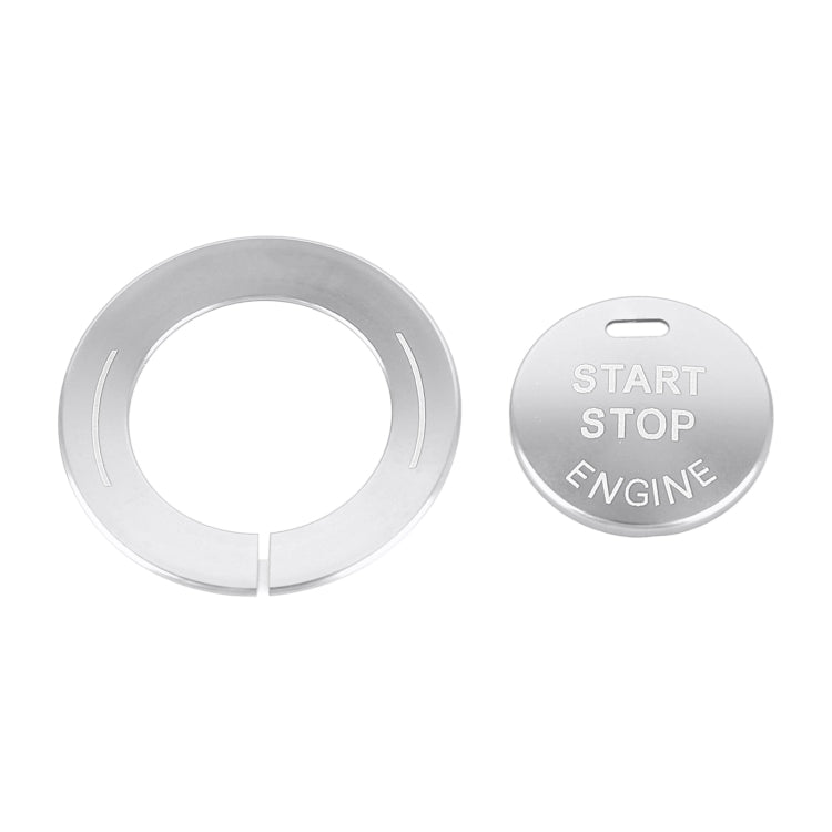 Car Engine Start Key Push Button Ring Trim Sticker for Infiniti (Silver) - Decoration Rings by PMC TechLife | Online Shopping South Africa | PMC TechLife | Buy Now Pay Later Mobicred
