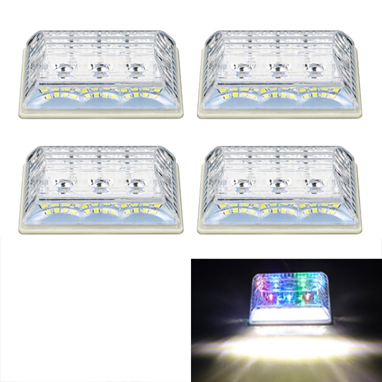 4 PCS ZS-6001 DC24V Car / Truck Side Marker Indicator Lights Bulb Lamp (Colorful Light) - Clearance Lights by PMC TechLife | Online Shopping South Africa | PMC TechLife | Buy Now Pay Later Mobicred