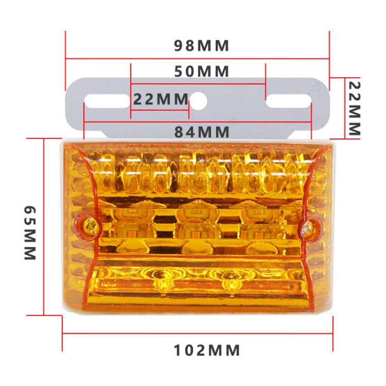 4 PCS ZS-6001 DC24V Car / Truck Side Marker Indicator Lights Bulb Lamp (Green Light) - Clearance Lights by PMC TechLife | Online Shopping South Africa | PMC TechLife | Buy Now Pay Later Mobicred