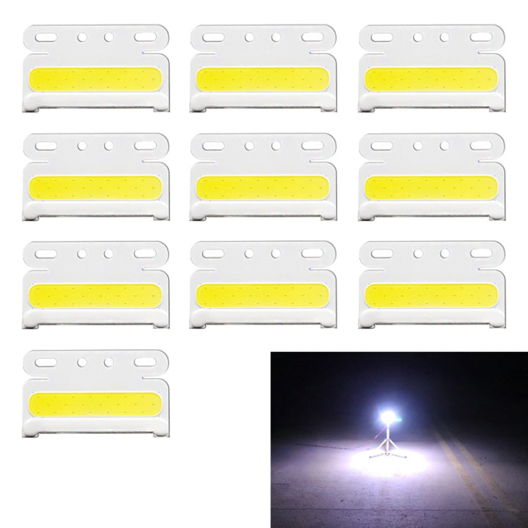10 PCS ZS-7009 DC24V Waterproof Car / Truck Side Marker Indicator Lights Bulb Lamp(White Light) - Clearance Lights by PMC TechLife | Online Shopping South Africa | PMC TechLife | Buy Now Pay Later Mobicred