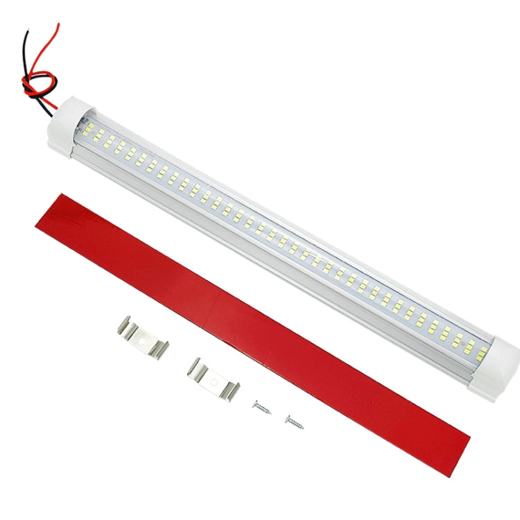 2 PCS ZS-3333 Top Switch Type 12-80V High Bright 108LEDs Car Dome Light Cabin Light Bar - Dome Lights by PMC Jewellery | Online Shopping South Africa | PMC Jewellery | Buy Now Pay Later Mobicred