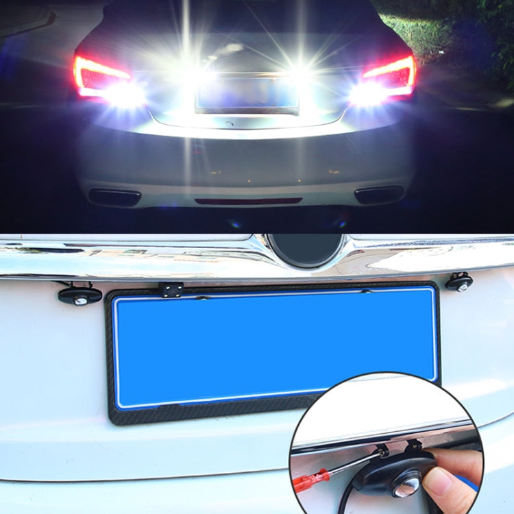 Car Adjustable LED Super Bright Reversing Light (Black) - Warning Lights by PMC TechLife | Online Shopping South Africa | PMC TechLife | Buy Now Pay Later Mobicred