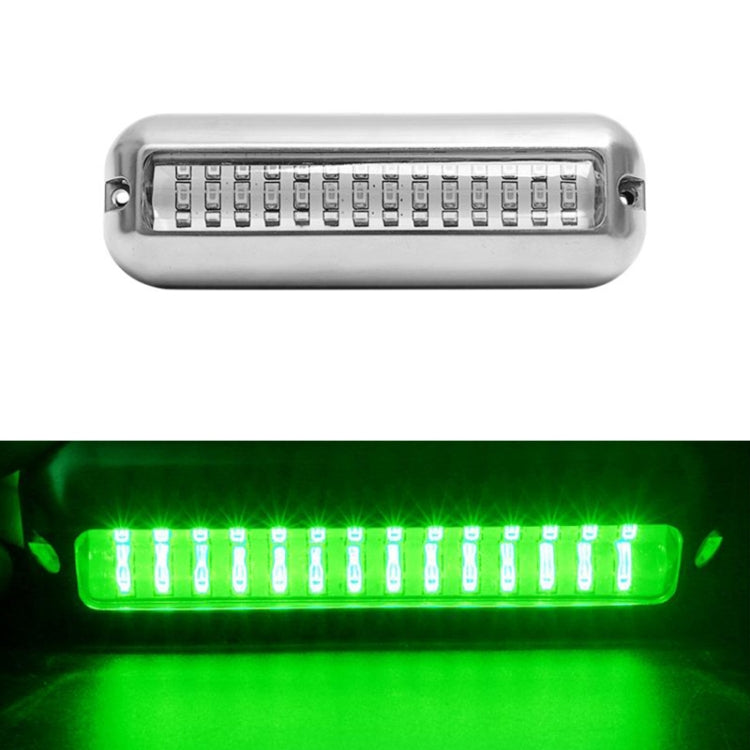 MK-042 Ship / Yacht 10-30V 42LEDs Waterproof Stainless Steel Underwater Light (Green Light) - Marine Accessories & Parts by PMC TechLife | Online Shopping South Africa | PMC TechLife | Buy Now Pay Later Mobicred