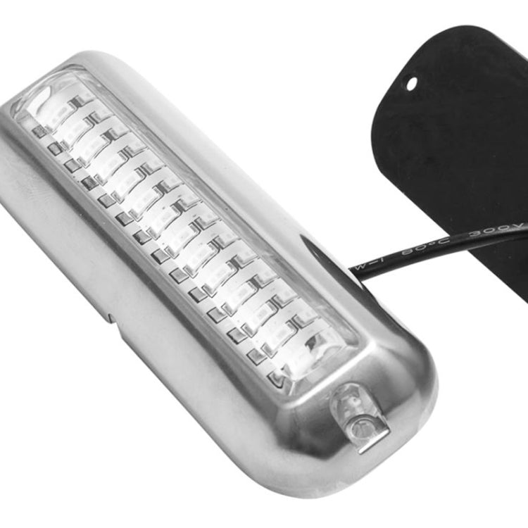 MK-042 Ship / Yacht 10-30V 42LEDs Waterproof Stainless Steel Underwater Light (Red Light) - Marine Accessories & Parts by PMC TechLife | Online Shopping South Africa | PMC TechLife | Buy Now Pay Later Mobicred