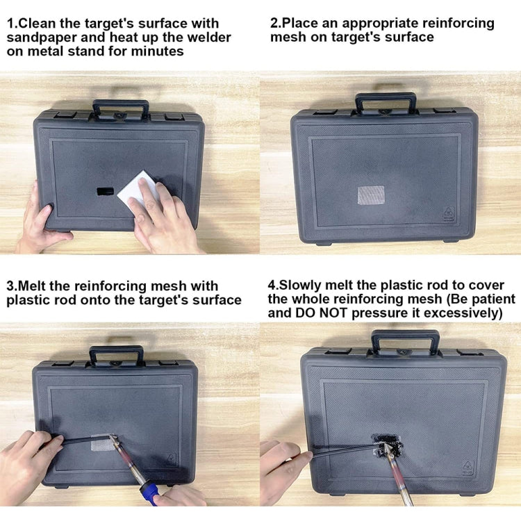80W Electric Soldering Iron Plastic Welding Machine Car Bumper Repair Plier, US Plug - Hand Tool Sets by PMC TechLife | Online Shopping South Africa | PMC TechLife | Buy Now Pay Later Mobicred
