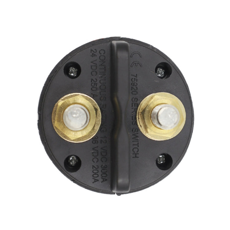 12V 300A Car Selector Isolator Disconnect Rotary Switch Cut (Yellow) - Car Switches by PMC TechLife | Online Shopping South Africa | PMC TechLife | Buy Now Pay Later Mobicred