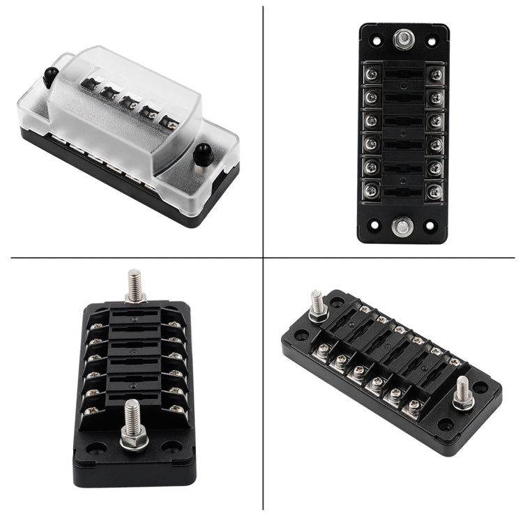 CS-979A1 FB1903 1 In 1 Out 6 Ways No Distinction Positive Negative Fuse Box without Fuse for Auto Car Truck Boat - free shipping - PMC TechLife - Order now!