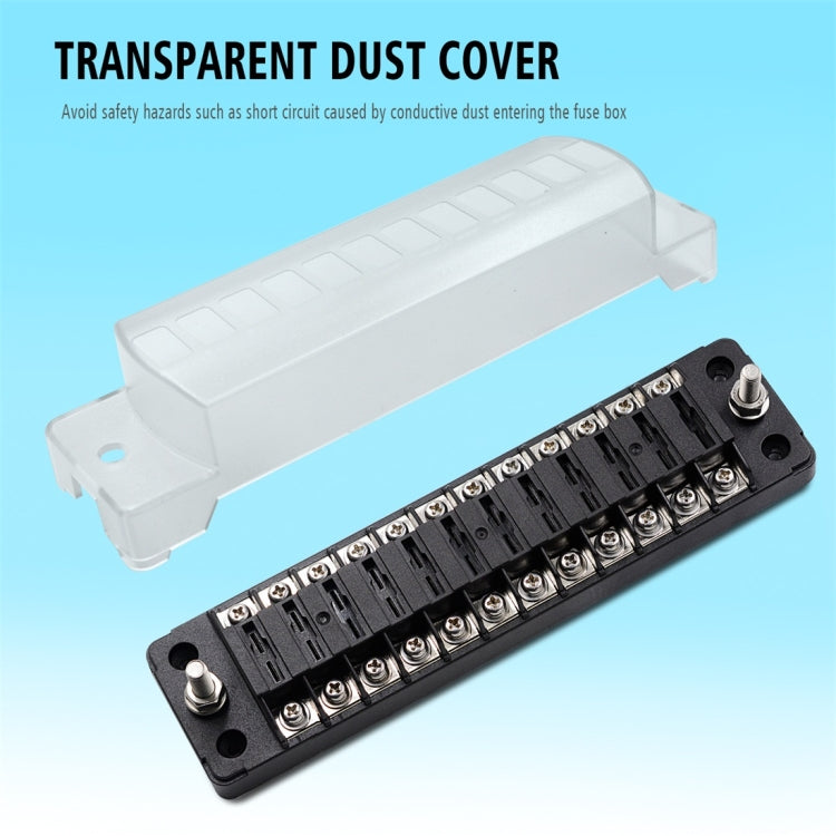 CS-979A2 FB1904 1 In 1 Out 12 Ways No Distinction Positive Negative Fuse Box without Fuse for Auto Car Truck Boat - Fuse by PMC TechLife | Online Shopping South Africa | PMC TechLife | Buy Now Pay Later Mobicred