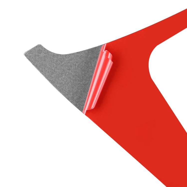 For Honda CRV 2007-2011 Carbon Fiber Car Gear Panel Frame Decorative Sticker,Left and Right Drive Universal (Red) - Car Interior Mouldings by PMC Jewellery | Online Shopping South Africa | PMC Jewellery | Buy Now Pay Later Mobicred