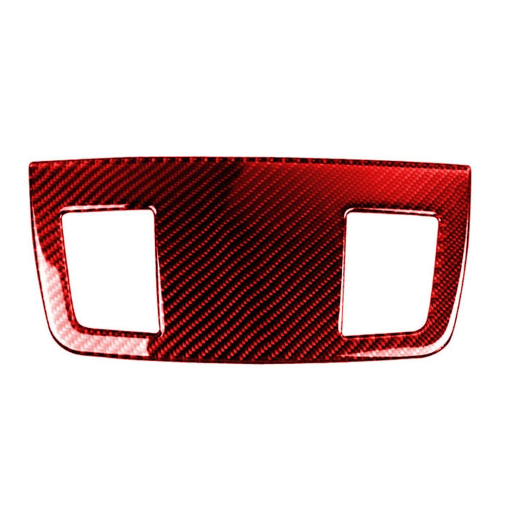 For BMW 3 Series E90 Carbon Fiber Car Instrument Large Outlet Panel Decorative Sticker (Red) - Car Interior Mouldings by PMC TechLife | Online Shopping South Africa | PMC TechLife | Buy Now Pay Later Mobicred