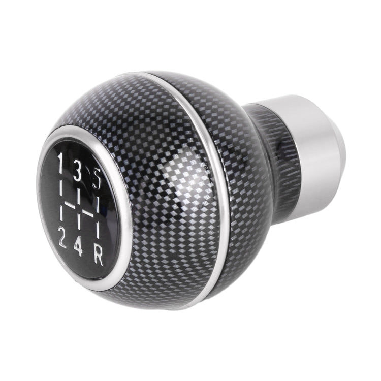 Universal Car Carbon Fiber Texture Metal Gear Shift Knob (Silver) - Shift Knob by PMC TechLife | Online Shopping South Africa | PMC TechLife | Buy Now Pay Later Mobicred
