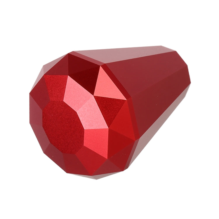 Universal Car Diamond Shape Metal Gear Shift Knob (Red) - Shift Knob by PMC TechLife | Online Shopping South Africa | PMC TechLife | Buy Now Pay Later Mobicred