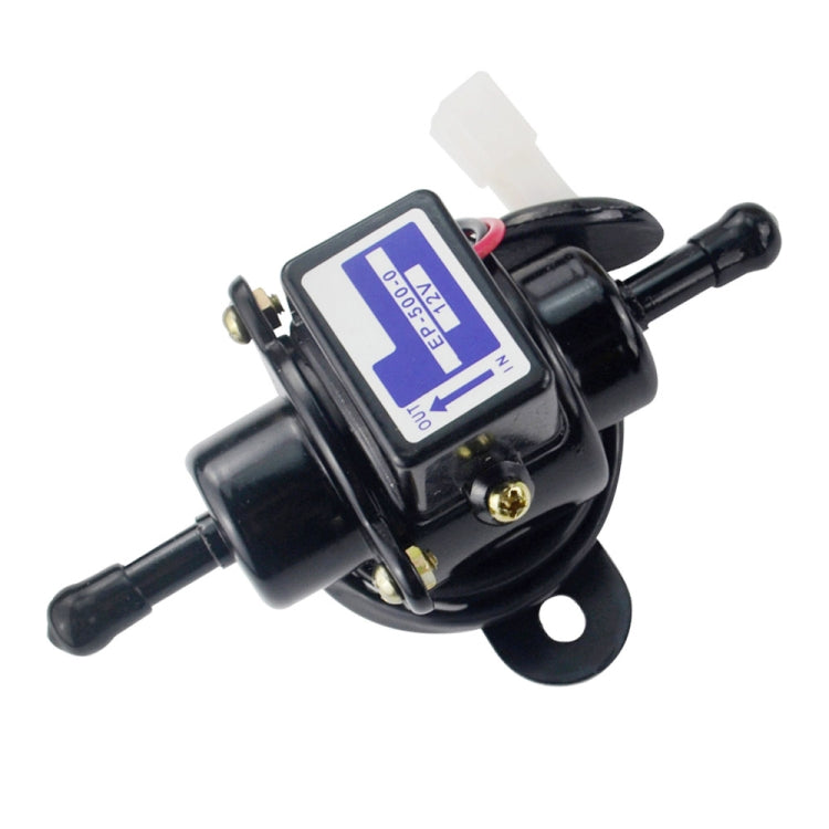 EP-500-0 12V Car modification Electric Fuel Pump (Black) - Engine Fittings by PMC Jewellery | Online Shopping South Africa | PMC Jewellery | Buy Now Pay Later Mobicred