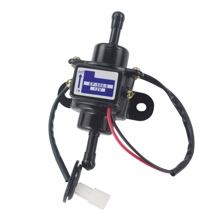 EP-500-0 12V Car modification Electric Fuel Pump (Black) - Engine Fittings by PMC Jewellery | Online Shopping South Africa | PMC Jewellery | Buy Now Pay Later Mobicred