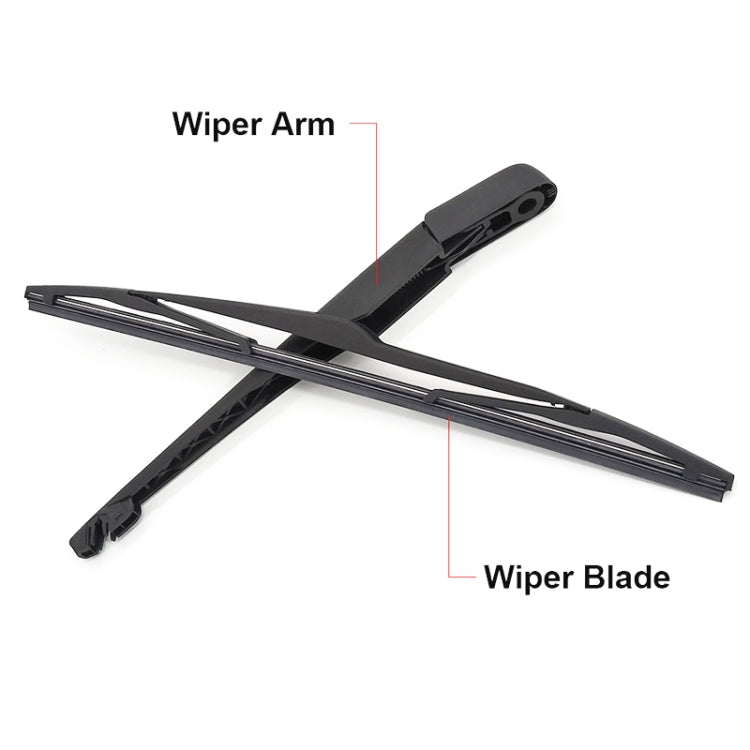JH-BMW09 For BMW X3 E83 2004-2010 Car Rear Windshield Wiper Arm Blade Assembly 61 62 3 400 708 - Windscreen Wipers by PMC TechLife | Online Shopping South Africa | PMC TechLife