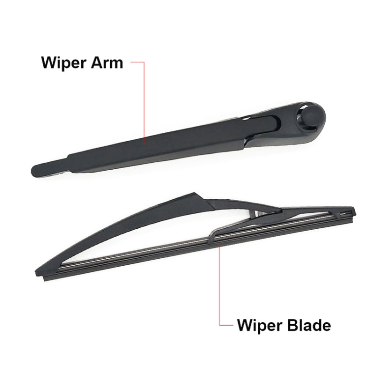 JH-MINI03 For BMW Mini Cooper R56 2007- Car Rear Windshield Wiper Arm Blade Assembly 61 62 2 754 287 - Windscreen Wipers by PMC TechLife | Online Shopping South Africa | PMC TechLife | Buy Now Pay Later Mobicred