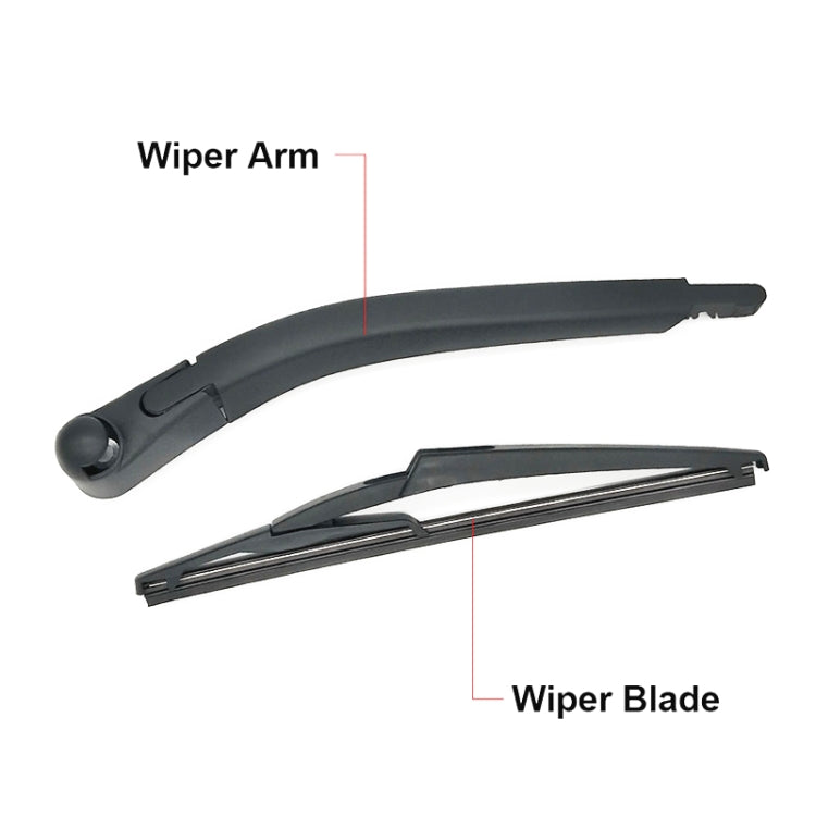 JH-BZ13 For Mercedes-Benz B180/200/260 W245 2005-2010 Car Rear Windshield Wiper Arm Blade Assembly A 245 820 08 44 - Windscreen Wipers by PMC TechLife | Online Shopping South Africa | PMC TechLife | Buy Now Pay Later Mobicred