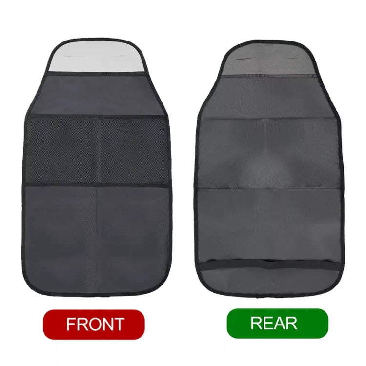 2pcs Car Rear Seat Protection Children Anti-kick Pad with Storage Bags Seat Back Anti-dirty Pad - Stowing Tidying by PMC TechLife | Online Shopping South Africa | PMC TechLife | Buy Now Pay Later Mobicred