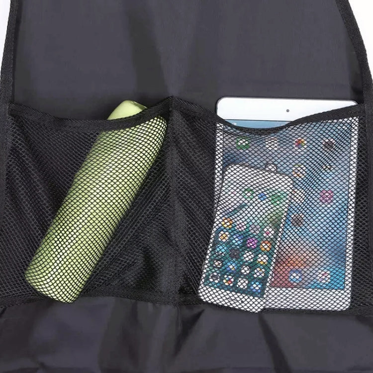 2pcs Car Rear Seat Protection Children Anti-kick Pad with Storage Bags Seat Back Anti-dirty Pad - Stowing Tidying by PMC TechLife | Online Shopping South Africa | PMC TechLife | Buy Now Pay Later Mobicred