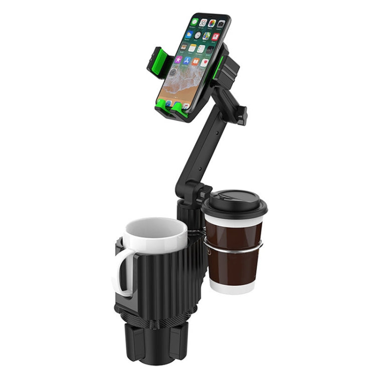 Car Beverage Rack Water Cup Mobile Phone Holder, Green - Car Holders by PMC TechLife | Online Shopping South Africa | PMC TechLife | Buy Now Pay Later Mobicred