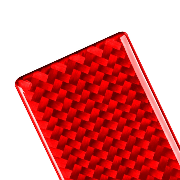 2 PCS Set for Honda CRV 2007-2011 Carbon Fiber Car Glove Box Opening Frame Decorative Sticker, Right Drive (Red) - Car Interior Mouldings by PMC TechLife | Online Shopping South Africa | PMC TechLife | Buy Now Pay Later Mobicred