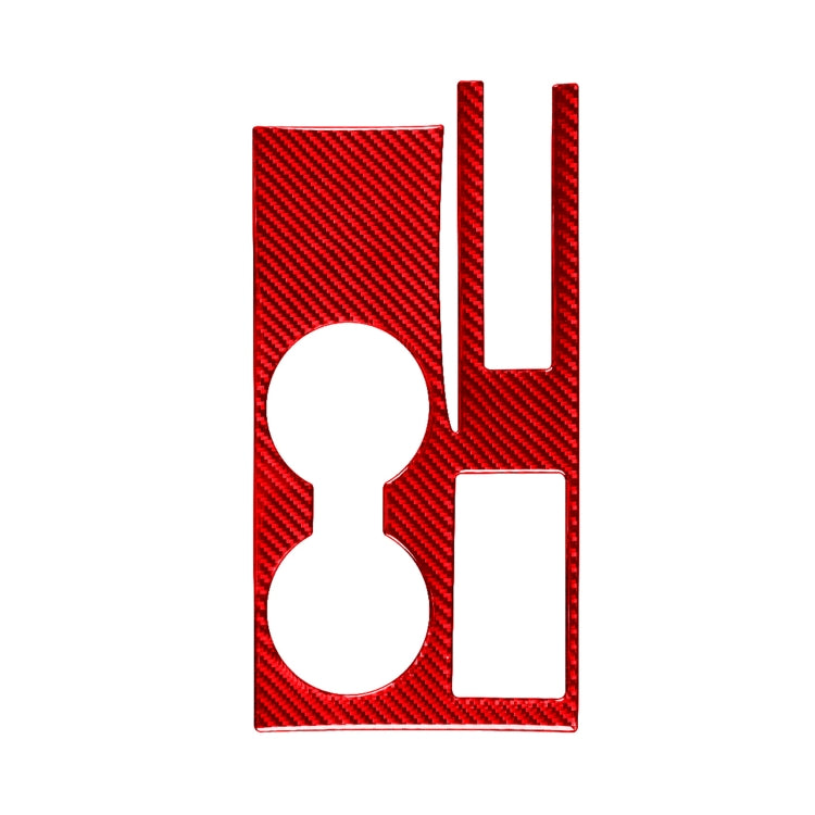 For Honda CRV 2007-2011 Carbon Fiber Car Water Cup Holder Panel Decorative Sticker, Right Drive (Red) - free shipping - PMC TechLife - Order now!