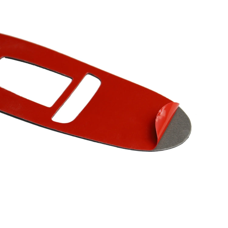 Car Carbon Fiber B Style Window Glass Lift Panel Decorative Sticker for Infiniti Q50 2014-2020, Left Drive (Red) - Steering Wheel Accessories by PMC TechLife | Online Shopping South Africa | PMC TechLife | Buy Now Pay Later Mobicred