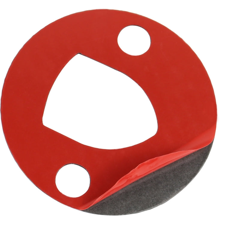 Car Carbon Fiber Steering Wheel Decorative Sticker for Porsche Macan 2014-2021, Left and Right Drive Universal (Red) - Car Interior Mouldings by PMC Jewellery | Online Shopping South Africa | PMC Jewellery | Buy Now Pay Later Mobicred