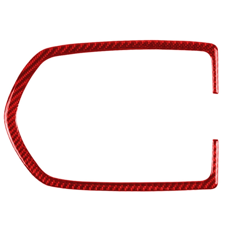 Car Carbon Fiber Dome Light Panel Decorative Sticker for Porsche Macan 2014-2021, Left and Right Drive Universal(Red) - Car Interior Mouldings by PMC TechLife | Online Shopping South Africa | PMC TechLife | Buy Now Pay Later Mobicred