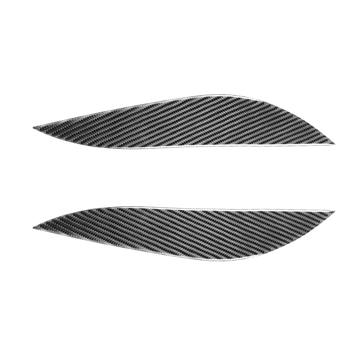 2 PCS / Set Carbon Fiber Car Lamp Eyebrow Decorative Sticker for Honda Civic 2001-2003, Drop Glue Version - Lamp Decoration by PMC TechLife | Online Shopping South Africa | PMC TechLife | Buy Now Pay Later Mobicred