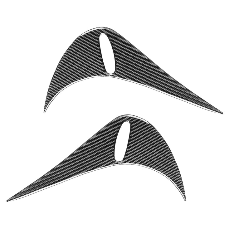 2 PCS / Set Carbon Fiber Car Back Lamp Eyebrow Decorative Sticker for Toyota GT86 / Subaru BRZ 2012-2016, Drop Glue Version - Lamp Decoration by PMC TechLife | Online Shopping South Africa | PMC TechLife | Buy Now Pay Later Mobicred