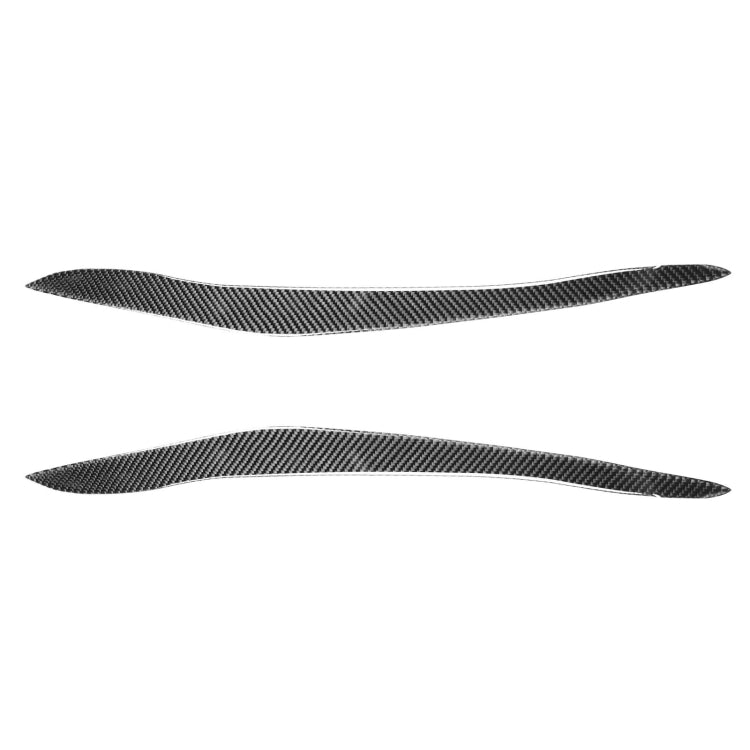 2 PCS / Set Carbon Fiber Car Lamp Eyebrow Decorative Sticker for BMW X5/E70 2010-2012, Drop Glue Version - Lamp Decoration by PMC TechLife | Online Shopping South Africa | PMC TechLife | Buy Now Pay Later Mobicred