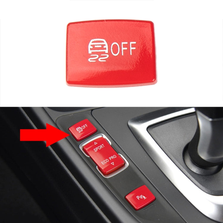 For BMW 3 Series Left Driving Car Central Control Multi-function ESP Button 6131 9252 912(Red) - Car Switches by PMC TechLife | Online Shopping South Africa | PMC TechLife | Buy Now Pay Later Mobicred