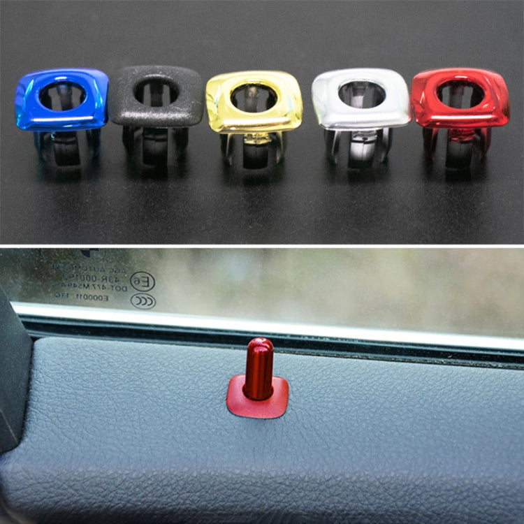 For BMW 5 Series 2011-2017 4 in 1 Car Interior Door Window Trim Panel Locking Knob Button Cover 5142 9171 769 (Silver) - Booster Cable & Clip by PMC TechLife | Online Shopping South Africa | PMC TechLife | Buy Now Pay Later Mobicred