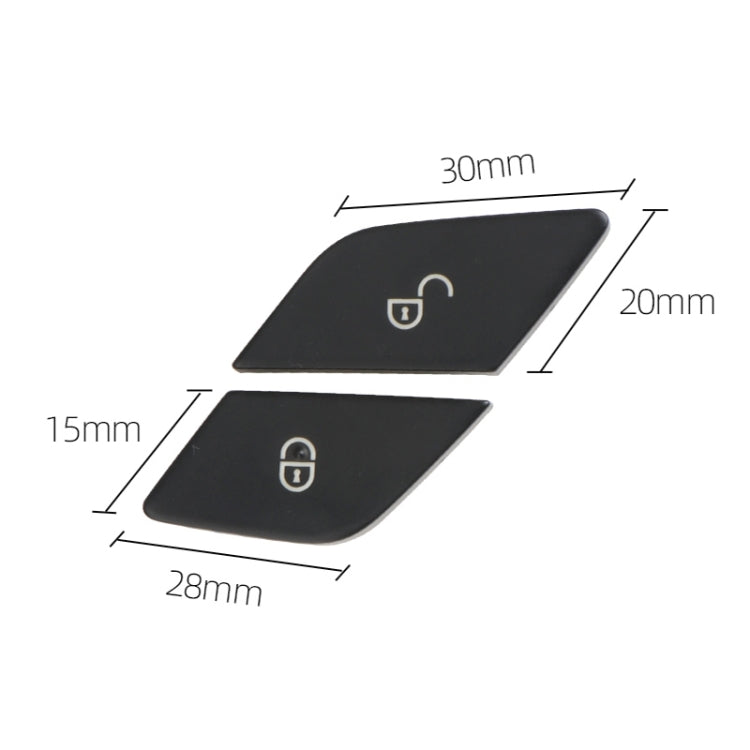 For Mercedes-Benz E-Class 2016-2021 Left Driving Car Left Side Door Lock Switch Buttons 2059055251 (Black) - Car Switches by PMC TechLife | Online Shopping South Africa | PMC TechLife | Buy Now Pay Later Mobicred