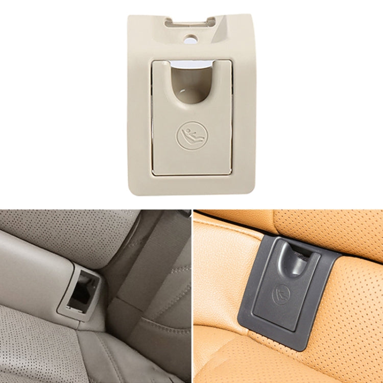 For Toyota Camry 2017- Car Rear Child ISOFIX Switch Seat Safety Cover Assembly 2059200513 (Beige) - Seat Belts & Padding by PMC TechLife | Online Shopping South Africa | PMC TechLife | Buy Now Pay Later Mobicred