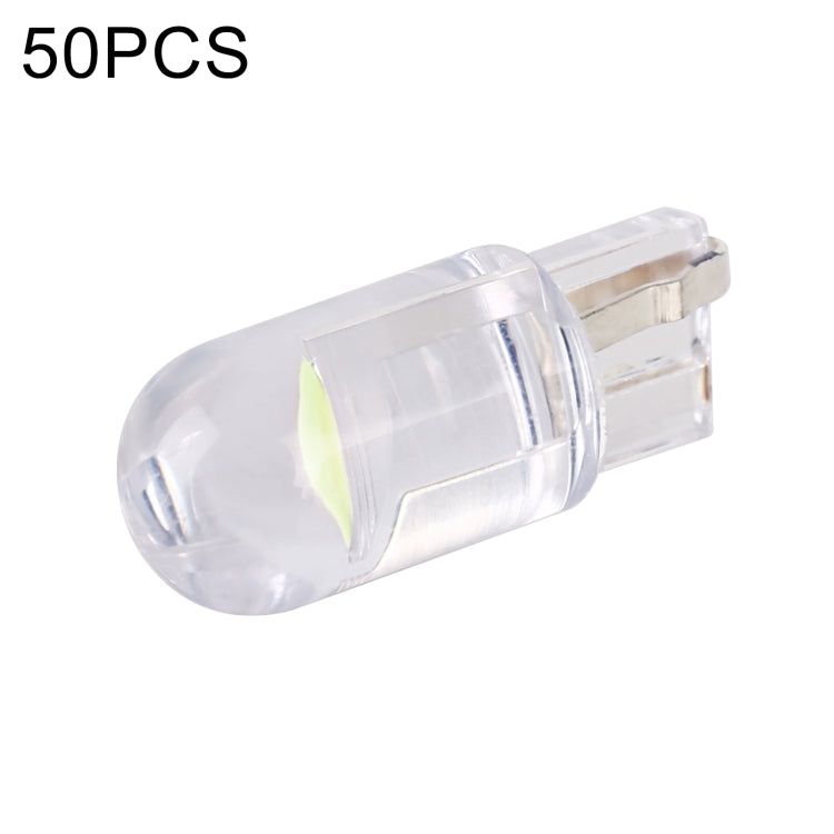50pcs T10 DC24V / 0.36W / 0.03A Car Clearance Light COB Lamp Beads (Ice Blue Light) - Clearance Lights by PMC TechLife | Online Shopping South Africa | PMC TechLife | Buy Now Pay Later Mobicred