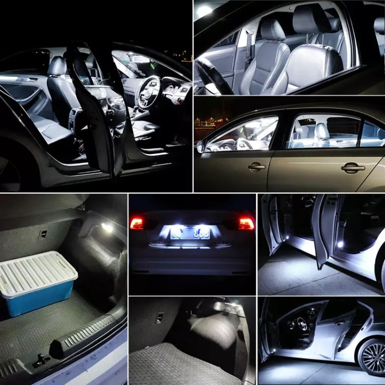 2pcs 39mm IC12V /  2.76W / 0.23A / 300LM 3LEDs SMD Car Reading Lamp Dome Light - Dome Lights by PMC TechLife | Online Shopping South Africa | PMC TechLife | Buy Now Pay Later Mobicred