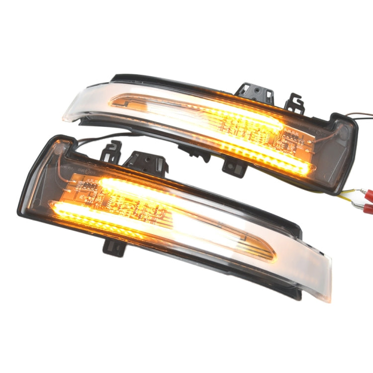 1 Pair For Mercedes-Benz A Class W176 2013-2017 Car Dynamic LED Turn Signal Light Rearview Mirror Flasher Water Blinker (Transparent) - Arrow Turn Lights by PMC TechLife | Online Shopping South Africa | PMC TechLife | Buy Now Pay Later Mobicred