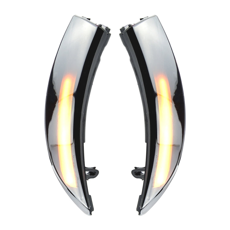 1 Pair For Ford Fiesta 2008-2017 Car Dynamic LED Turn Signal Light Rearview Mirror Flasher Water Blinker (Transparent Black) - Arrow Turn Lights by PMC TechLife | Online Shopping South Africa | PMC TechLife | Buy Now Pay Later Mobicred