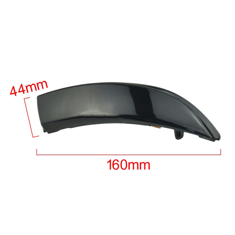 1 Pair For Ford Fiesta 2008-2017 Car Dynamic LED Turn Signal Light Rearview Mirror Flasher Water Blinker (Transparent Black) - Arrow Turn Lights by PMC TechLife | Online Shopping South Africa | PMC TechLife | Buy Now Pay Later Mobicred