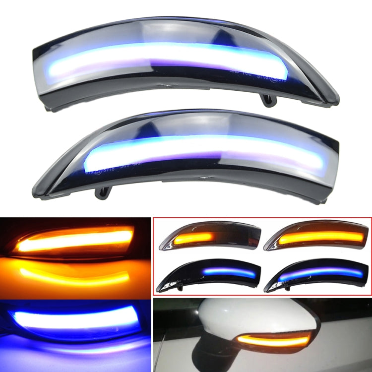 1 Pair For Ford Fiesta 2008-2017 Car Dynamic LED Turn Signal Light Rearview Mirror Flasher Water Blinker - Arrow Turn Lights by PMC TechLife | Online Shopping South Africa | PMC TechLife | Buy Now Pay Later Mobicred