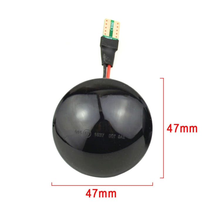 2pcs For Land Rover Range Rover L322 2002-2012 Car Dynamic LED Fender Side Light (Transparent Black) - Arrow Turn Lights by PMC TechLife | Online Shopping South Africa | PMC TechLife | Buy Now Pay Later Mobicred