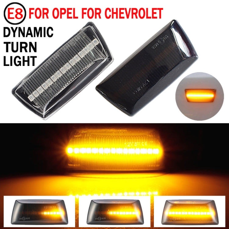 2pcs For Chevrolet Cruze 2009-2014 Car Dynamic LED Fender Side Light 1713423(Transparent) - free shipping - PMC TechLife - Order now!
