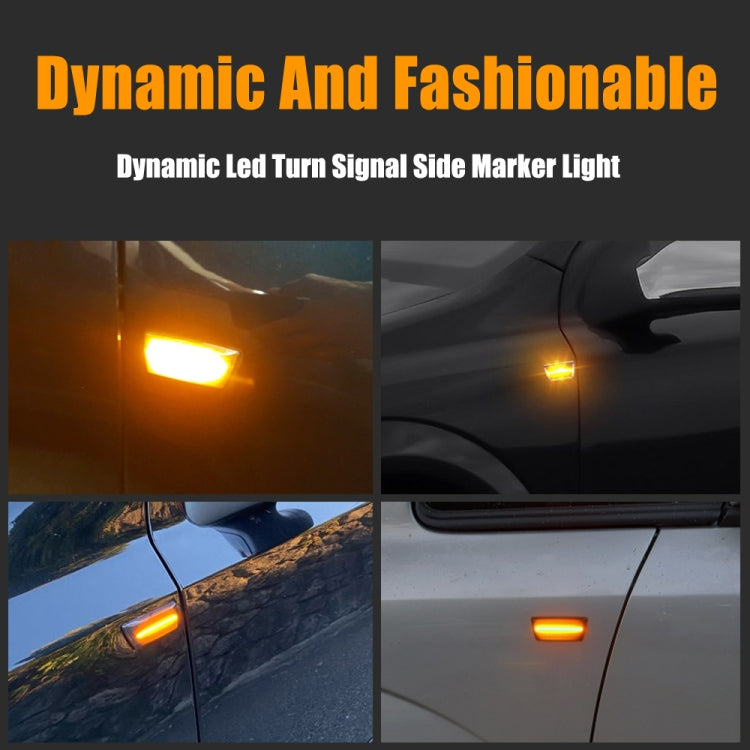 2pcs For Chevrolet Cruze 2009-2014 Car Dynamic LED Fender Side Light 1713423(Transparent) - free shipping - PMC TechLife - Order now!