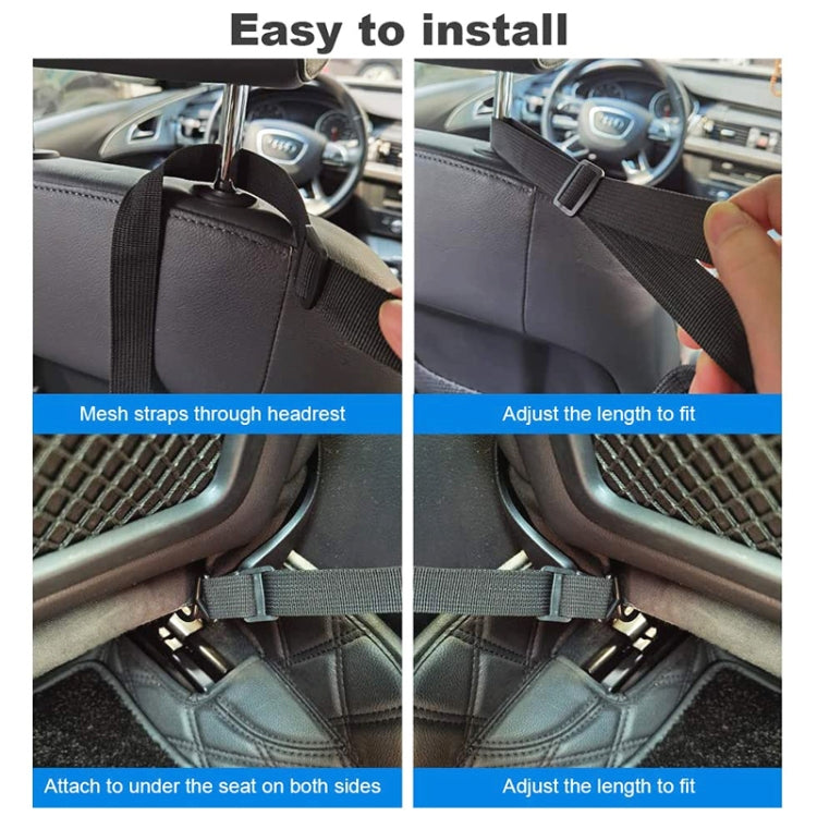 Universal Car Rear Seat Pocket Bag (Black) - Stowing Tidying by PMC TechLife | Online Shopping South Africa | PMC TechLife | Buy Now Pay Later Mobicred