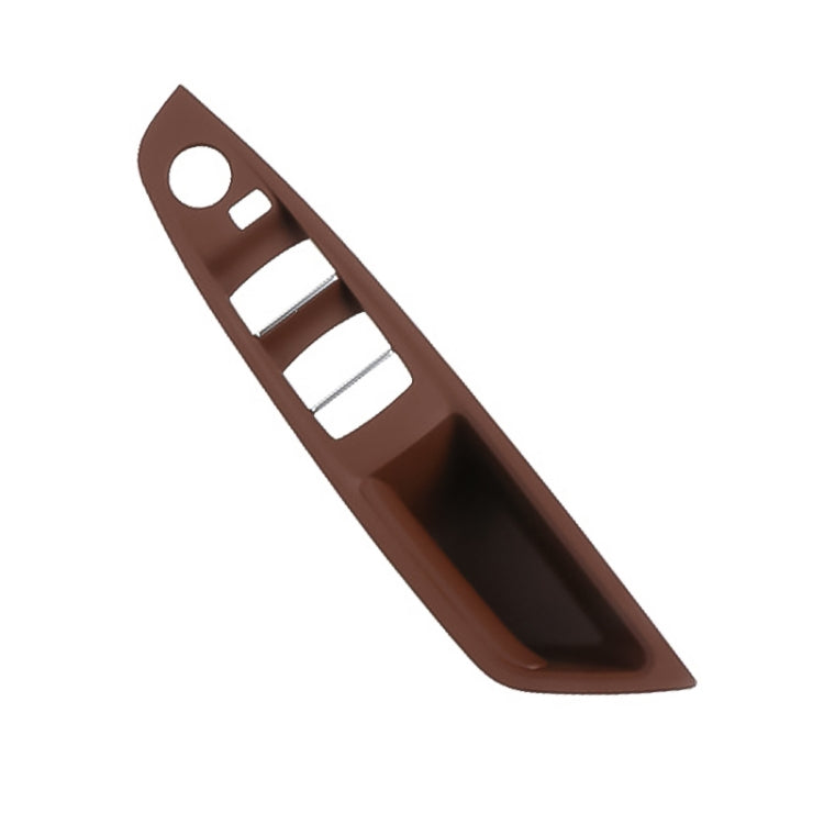 For BMW F10 2011-2017 Right Driving Car Door Window Lift Switch Trim Panel (Wine Red) - Car Interior Mouldings by PMC TechLife | Online Shopping South Africa | PMC TechLife | Buy Now Pay Later Mobicred