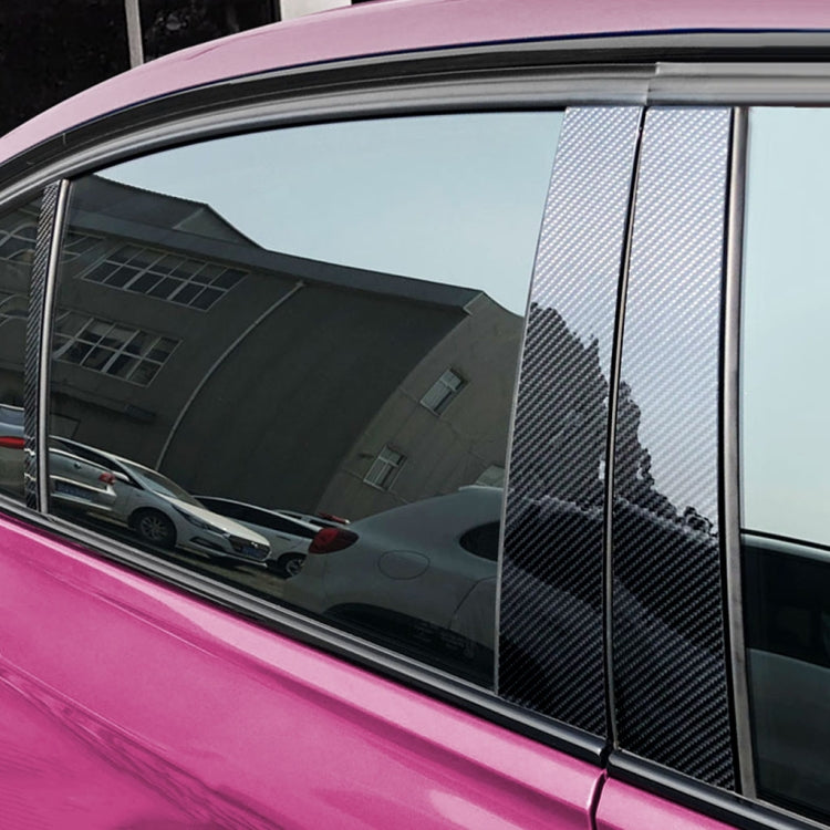 Car Carbon Fiber B Pillar Decorative Sticker for Audi A3 2014-2018, Left and Right Drive Universal - Car Interior Mouldings by PMC TechLife | Online Shopping South Africa | PMC TechLife | Buy Now Pay Later Mobicred